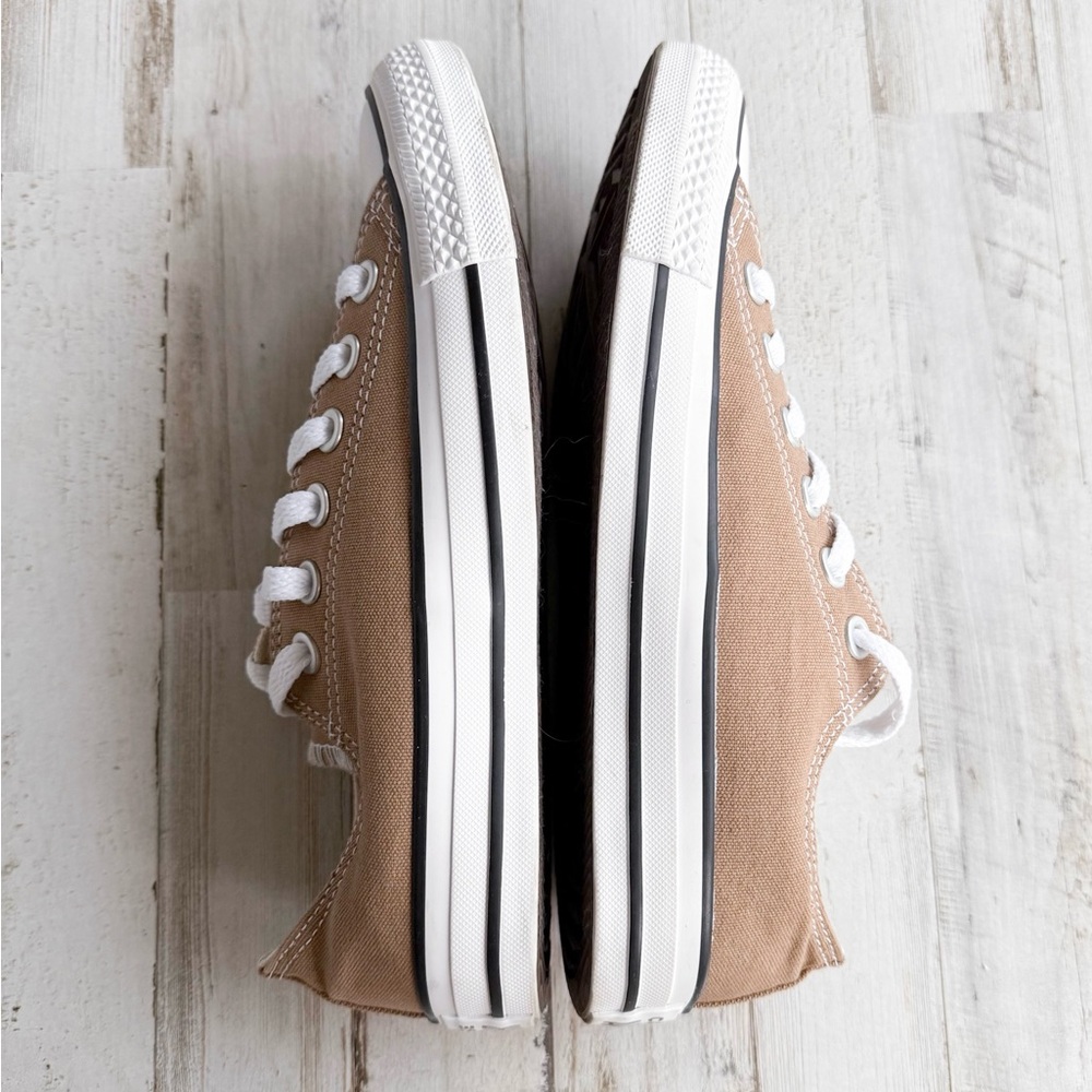 Converse Chuck Taylor All Star Low Top Hot Tea Tan Sneakers Men 5 / Women 7 - Picture 5 of 15